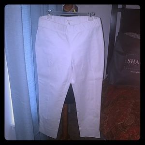 Eileen Fisher cotton cropped pants